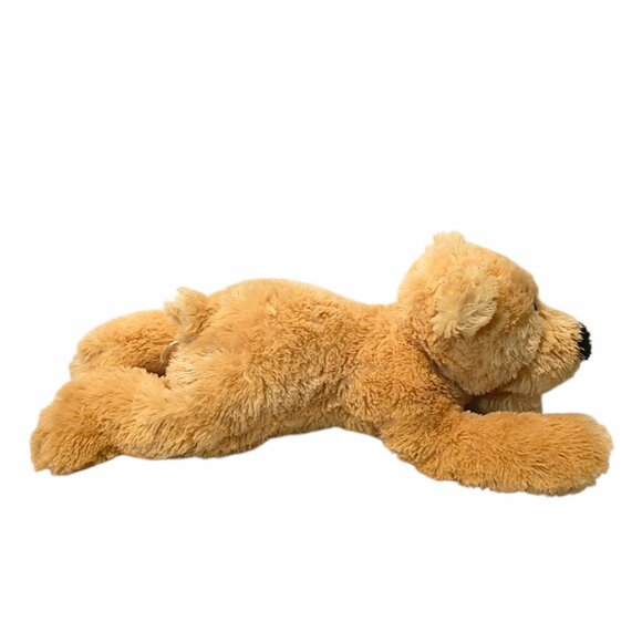 Chosun International Laying Dog Floppy Golden Tan Beanbag Plush Toy 24" - Picture 4 of 5